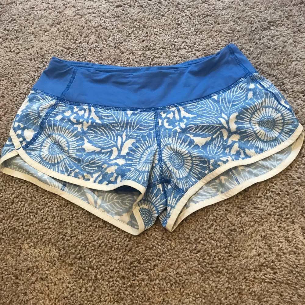 Lululemon speed shorts